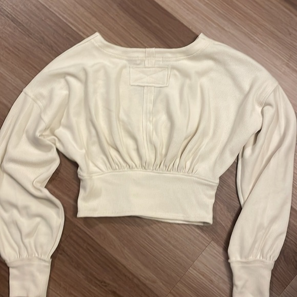 We the Free People small crop waffle - size small - new - Picture 2 of 3